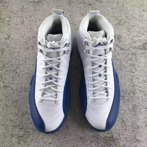 Authentic Air Jordan 12 France Blue